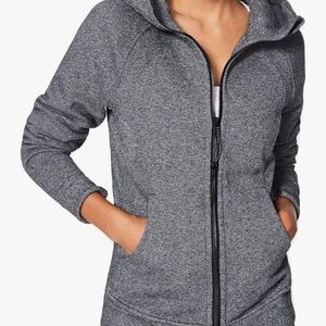 Lululemon Grey Scuba Hoodie Zip Front Hoodie 8